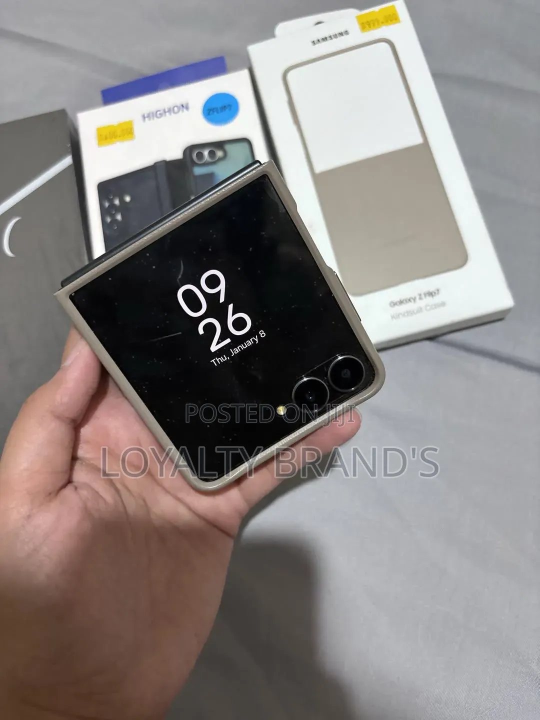 New Samsung Galaxy Z Flip7 256 GB Blue