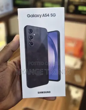 New Samsung Galaxy A54 5G 128 GB Black