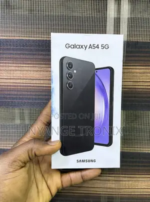 New Samsung Galaxy A54 5G 128 GB Black