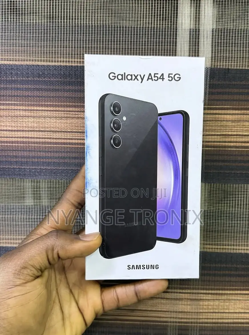New Samsung Galaxy A54 5G 128 GB Black