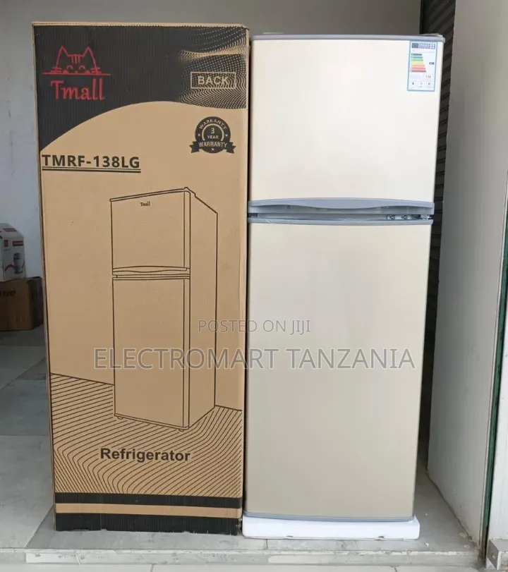 TMALL 138L Double Door Refrigerator | Brand New | 3 Years Warranty