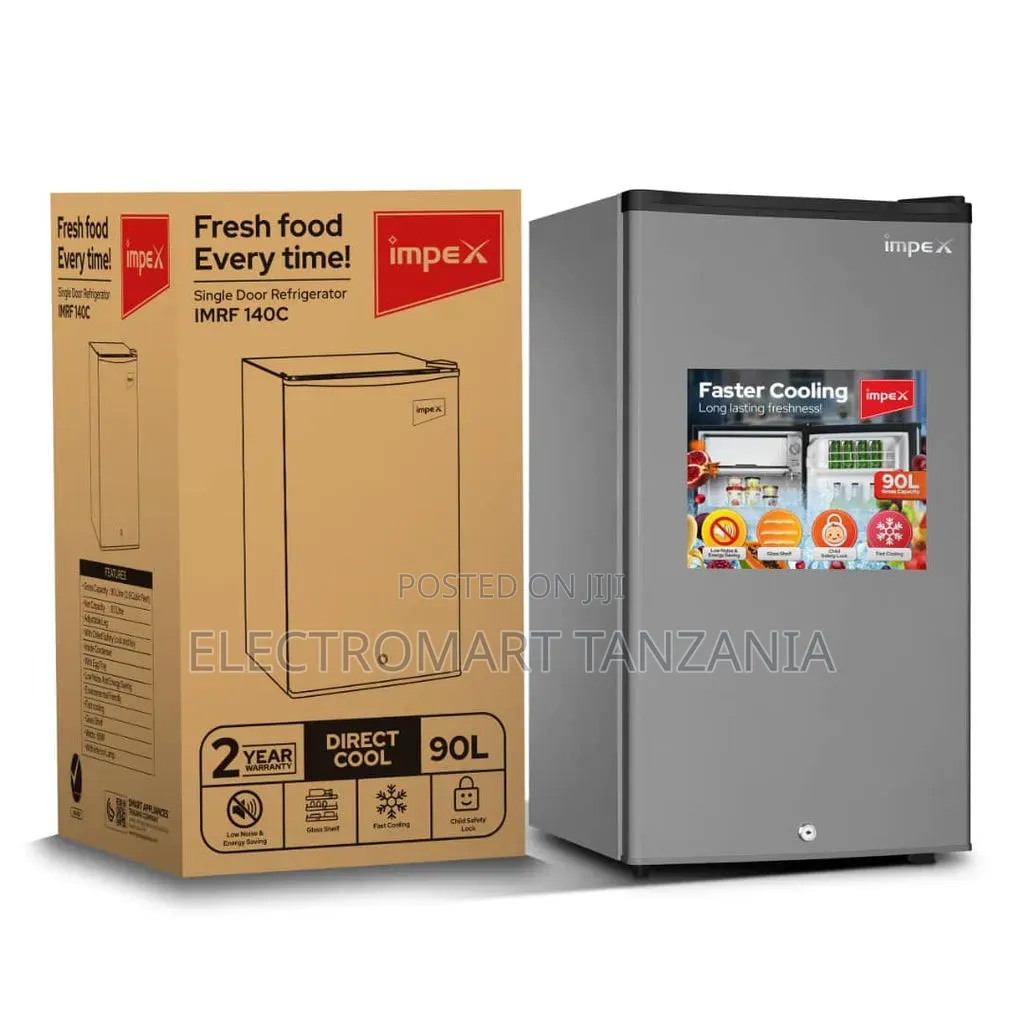 IMPEX 90L Single Door Refrigerator | Brand New
