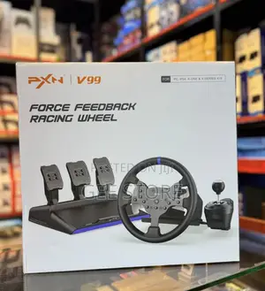 PXN V99 Force Feedback Racing Wheel Bundle