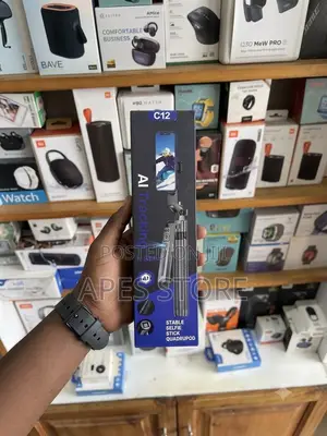 C12 Ai Tracking Selfie Stable Selfie Stick 1 8M
