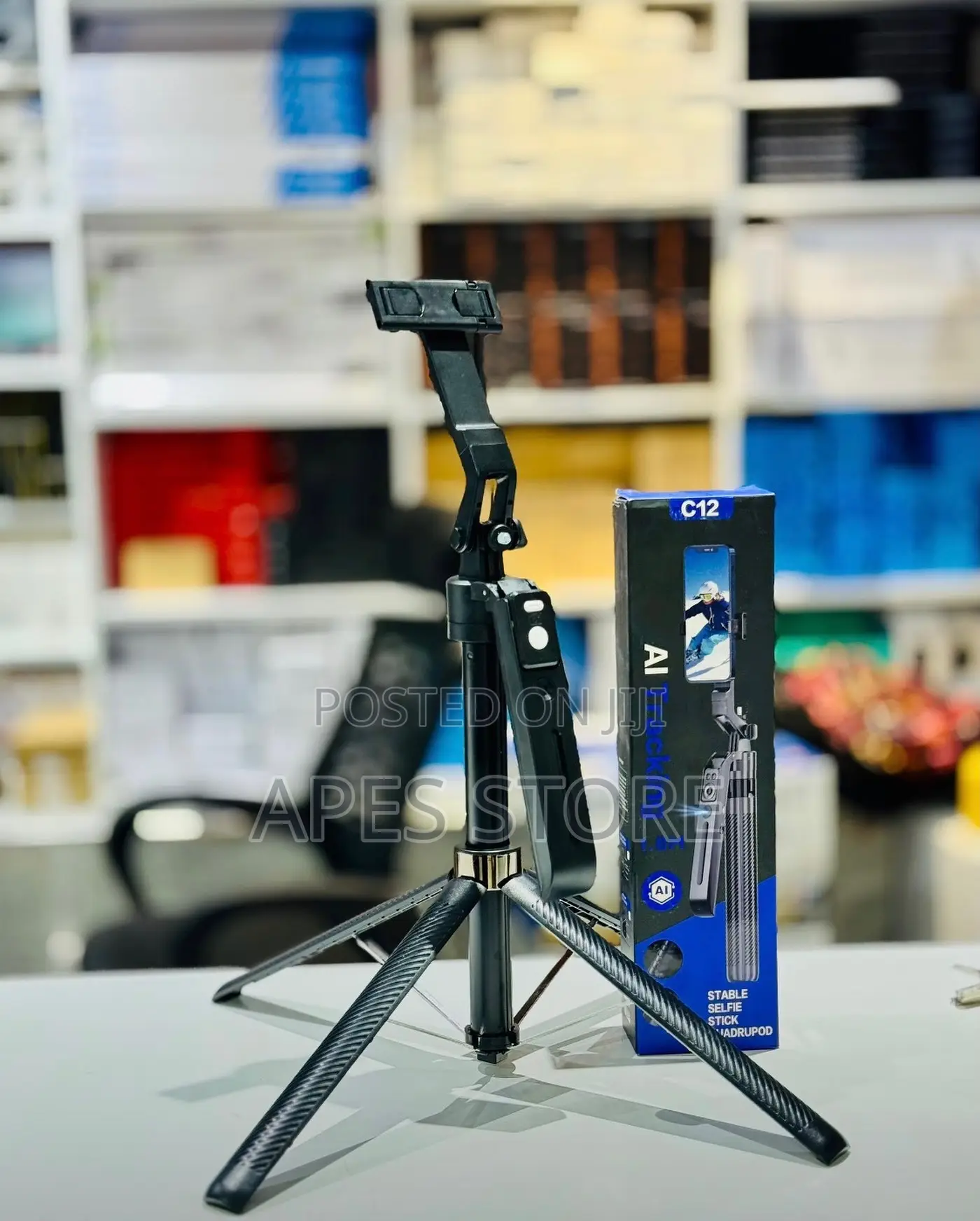 C12 Ai Tracking Selfie Stable Selfie Stick 1 8M