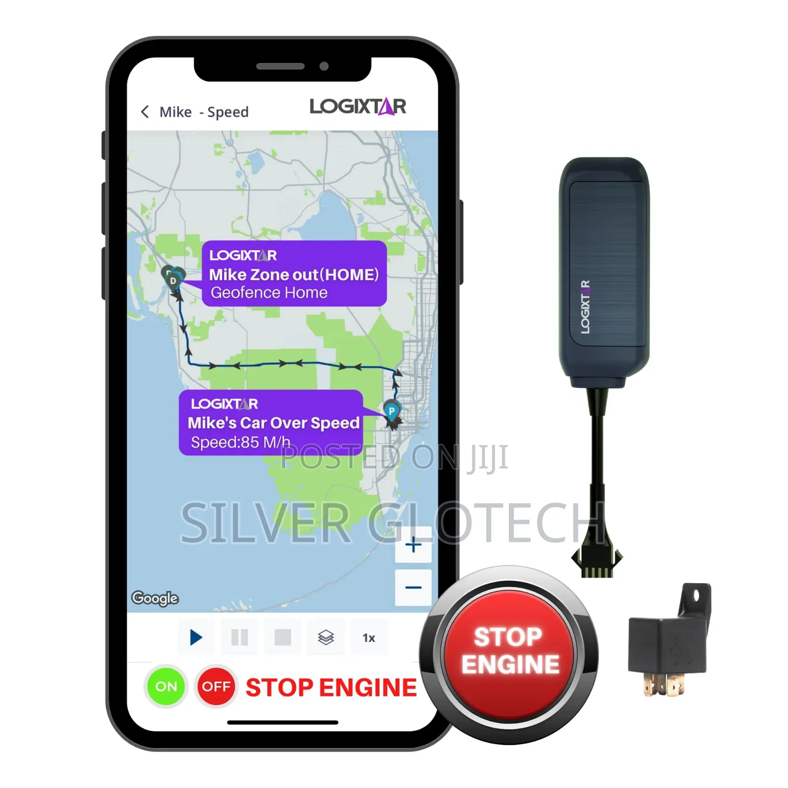 SMART GPS TRACKER Inauwezo Hadi Wa Kustop Na Kustart Engine