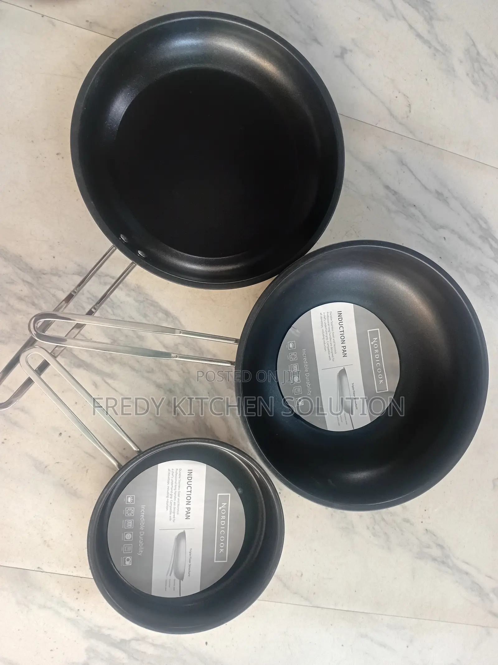 Durable Steel and Nonstick