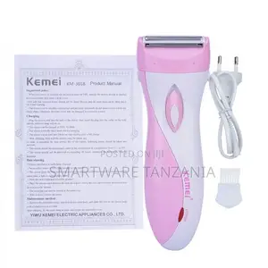 Kemei KM-3018 Lady Shaver and Bikini Hair Removal for Women