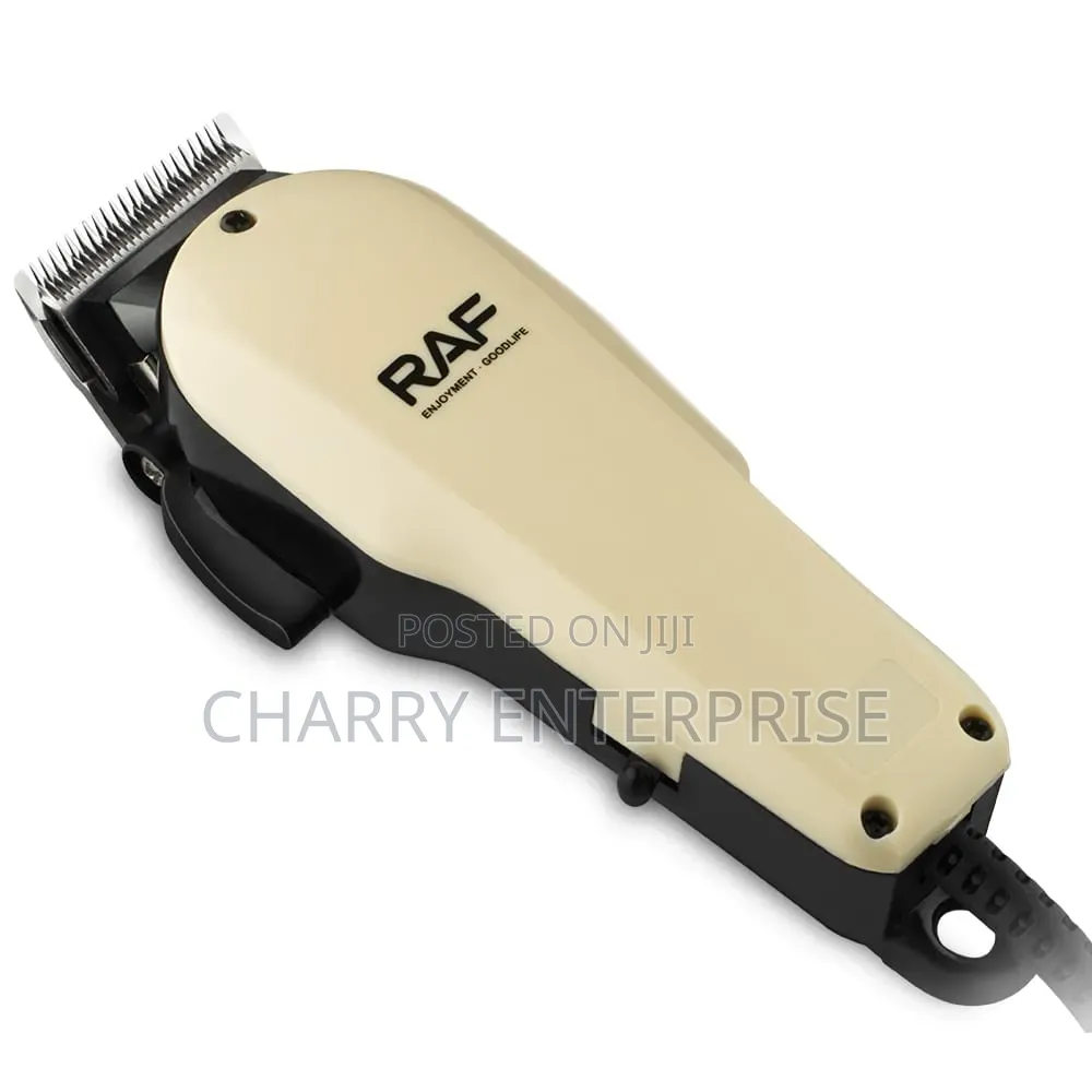 RAF Professional Hair Clipper Electrical Mashine Ya Kunyolea Ya Waya
