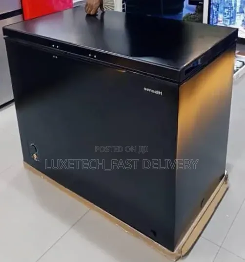Hisense Freezer 250 Liters Fast Cooling and Freezing (Black)