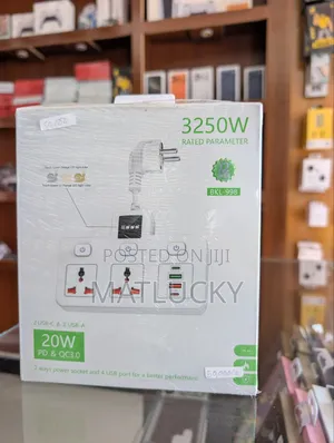 2 Ways Power Socket and USB