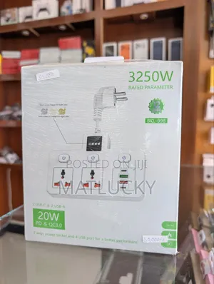 2 Ways Power Socket and USB