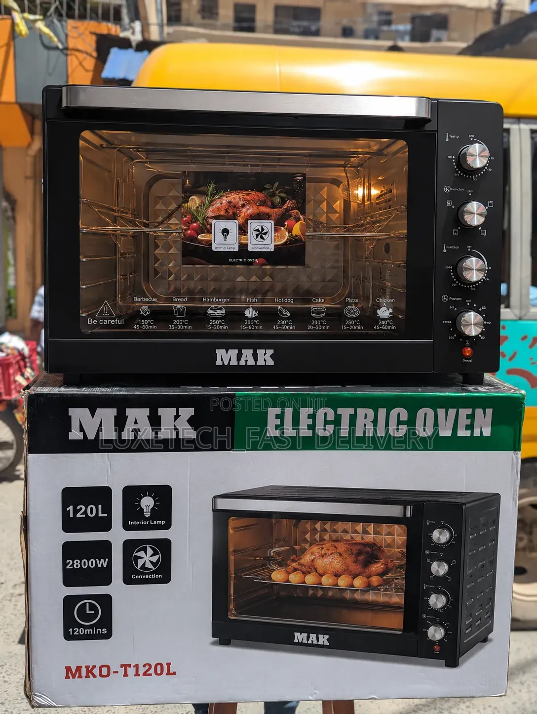 MAK 120L Electric Oven (Large Capacity Baking Oven)