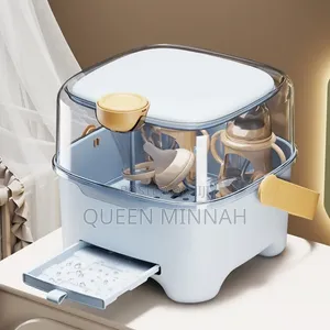 Portable Baby Bottle Storage Box Drying Organizer