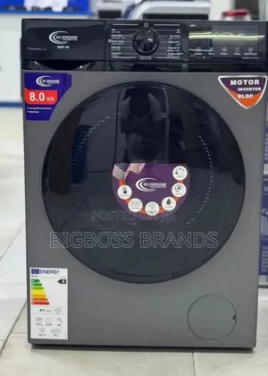 Silverdome Automatic Front Load Washing Machine 8kg
