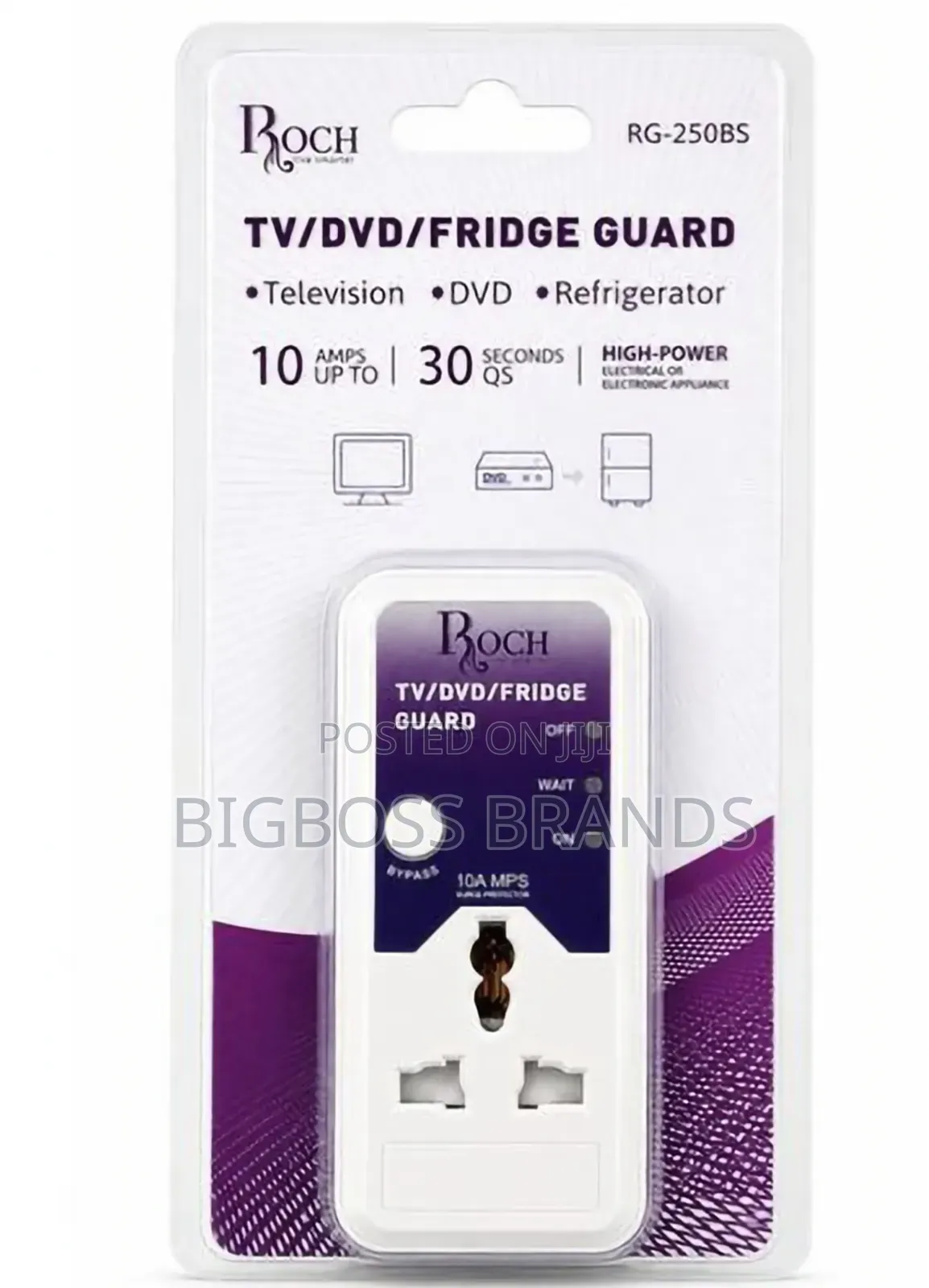 Roch Guard Rg-250bs TV/DVD/Fridge Guard
