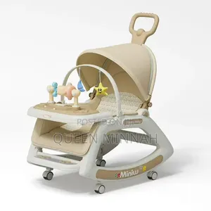 Multi-Functional 3-in-1 Baby Walker, Rocker