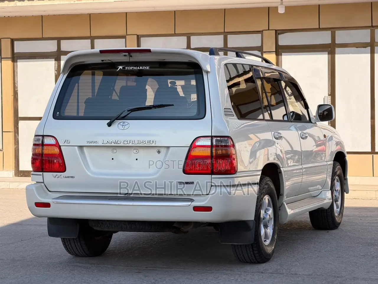 Toyota Land Cruiser HDJ 100 2001 White