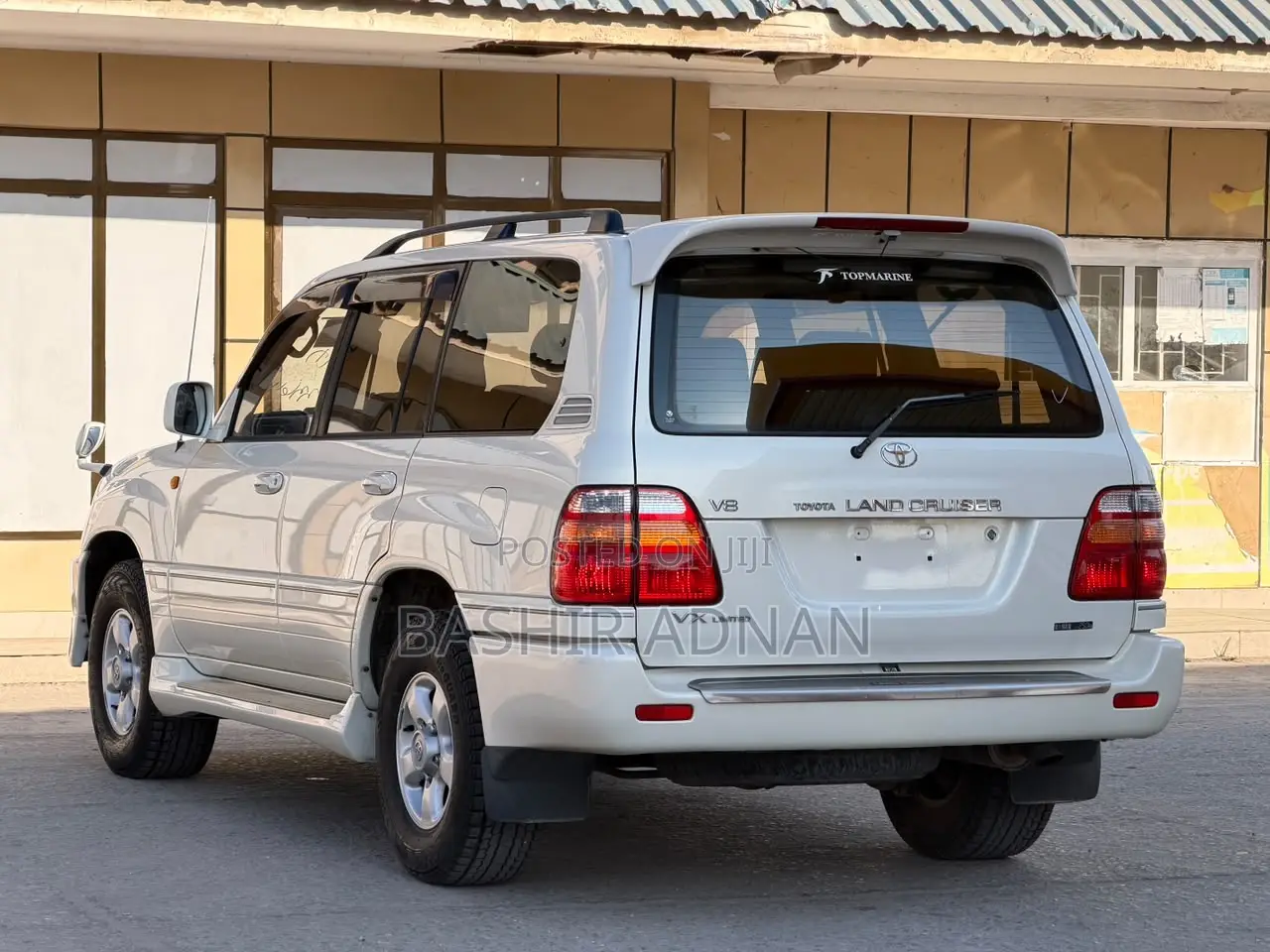 Toyota Land Cruiser HDJ 100 2001 White