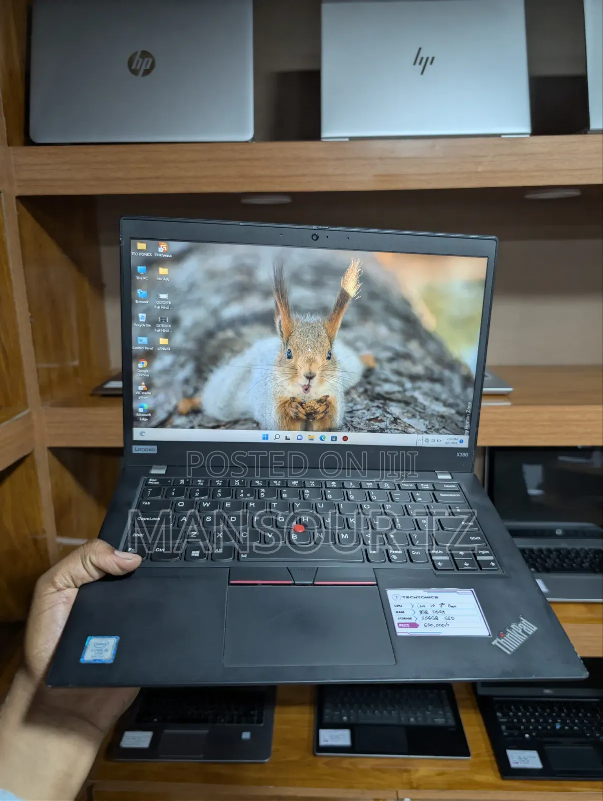 New Laptop Lenovo ThinkPad X390 8GB Intel Core i5 SSD 256GB