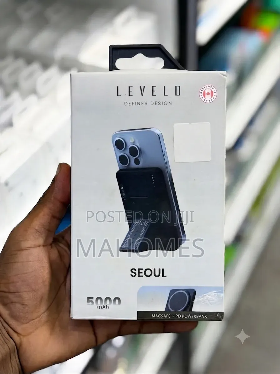 Levelo Seoul
MagSafe 5000mAh Power Bank