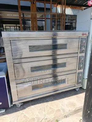 Commercial 3-Deck 9-Tray Baking Oven