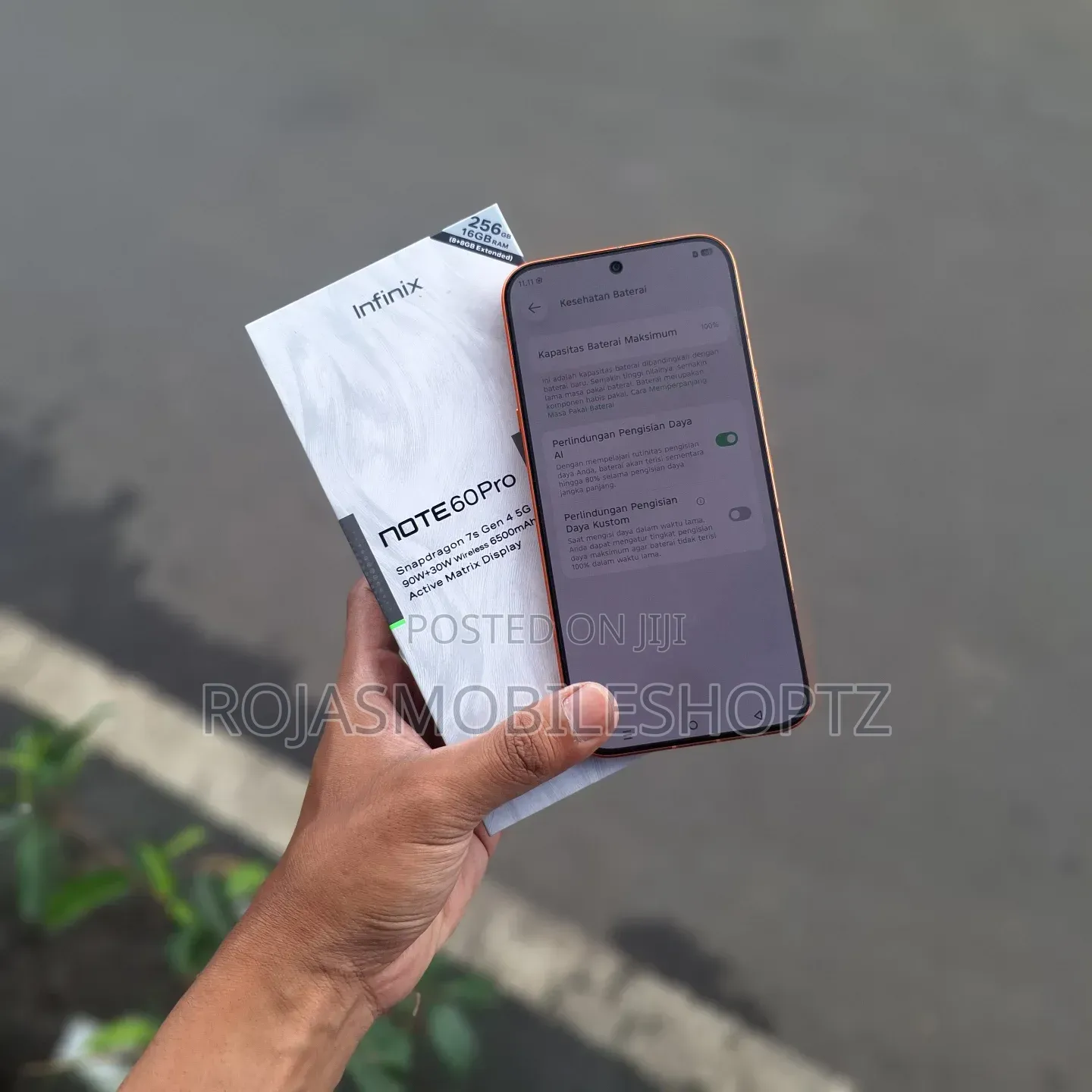 New Infinix Note 60 Pro 256 GB Orange