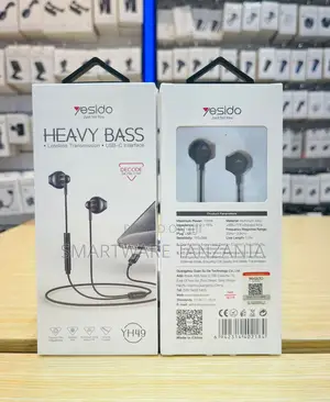 Yesido YH49 Heavy Bass Earphones With USB-C Connector, 1.2m Length