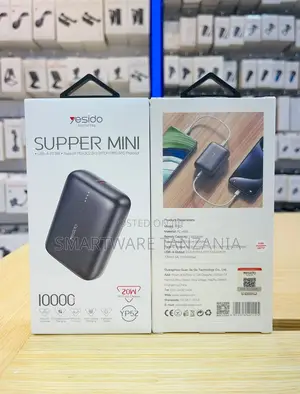 Yesido Supper Mini Power Bank 10000mAh, USB-A 22.5W, PD/QC 3.0 Support