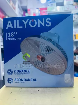 Orbit Ailyons Ceiling Fan Feni Ya Juu Size 18” 
1 PC