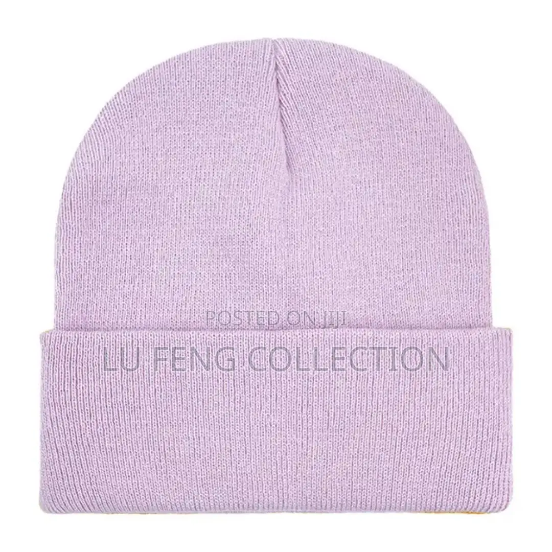 Unisex Acrylic Knit Beanie Winter Hat Custom Logo Embroidery