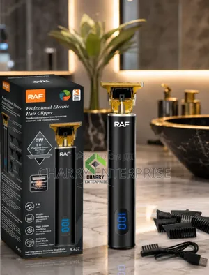 Portable RAF Professional Hair Clipper Rechargeable Mashine Ya Kunyoa