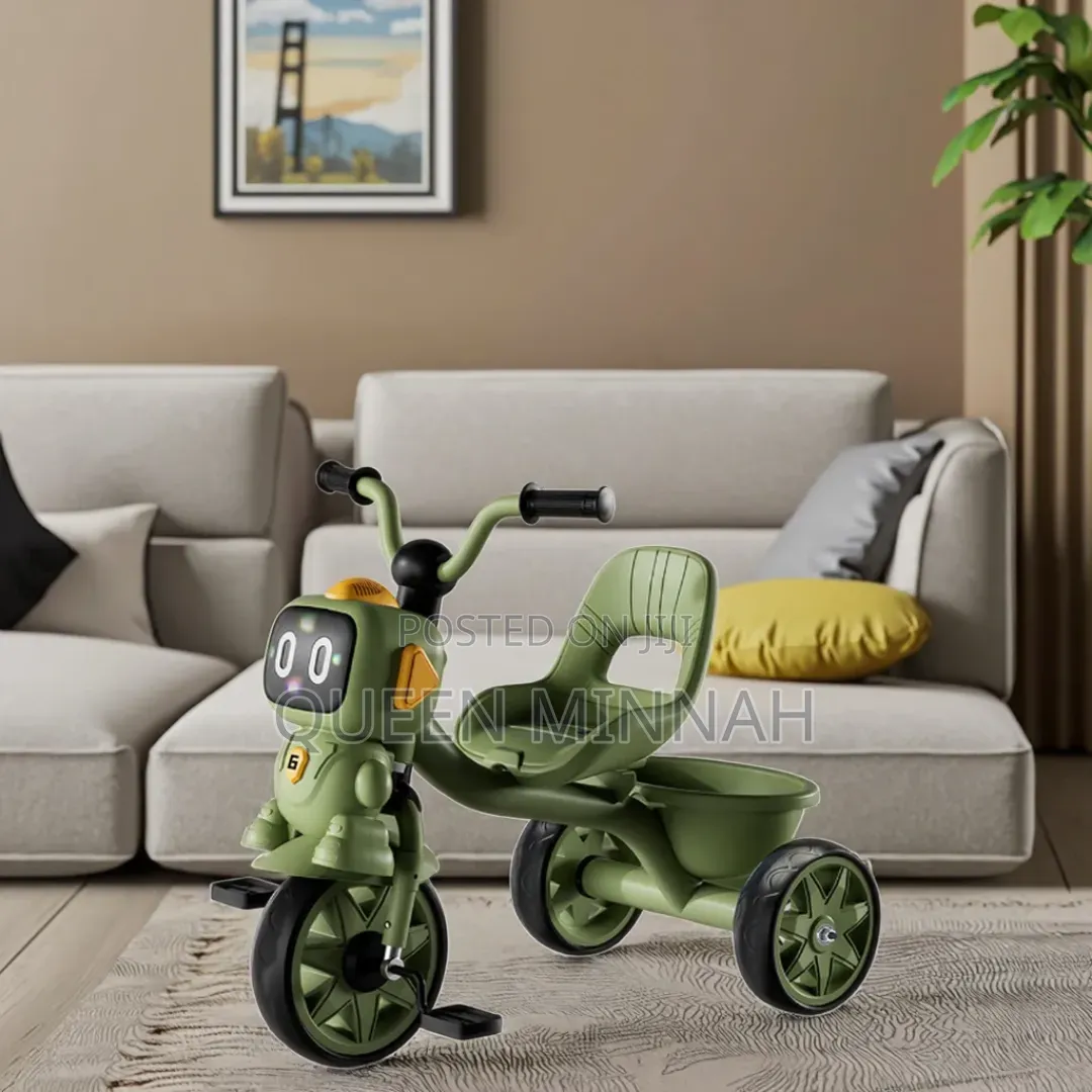 Child's Tricycle/Child's Robot-Themed Tricycle