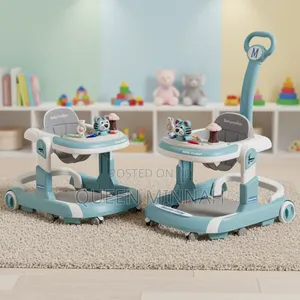 3-in-1 Luxury Activity Baby Push Walker