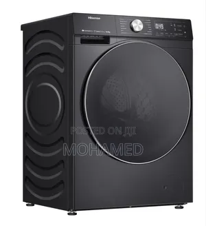 Hisense Wf5s1245bb 12kg Premium Black Front Load Smart Washing Machine