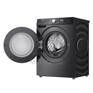 Hisense Wf5s1245bb 12kg Premium Black Front Load Smart Washing Machine