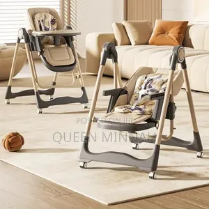 Multi-Functional Baby High Chair/Music Rocking Chair