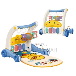2-in-1 Baby Piano Play Mat and Walker