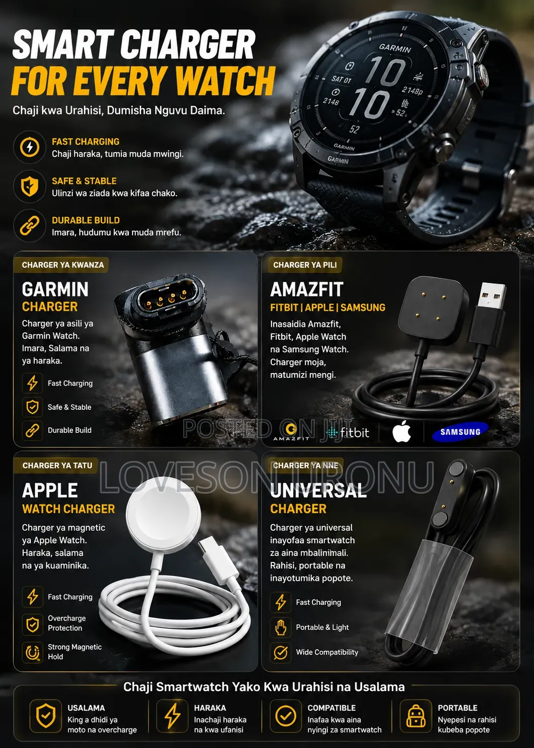Smart WTCH Charger for All