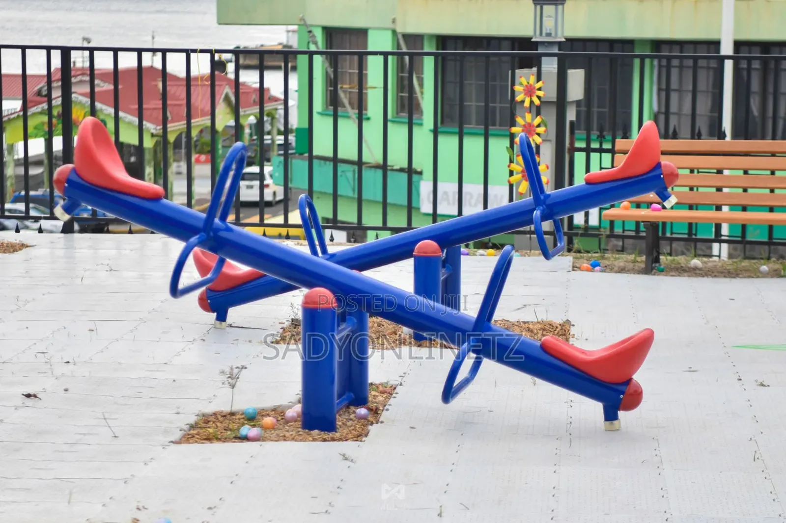 Heavy-Duty 2seater Seesaw