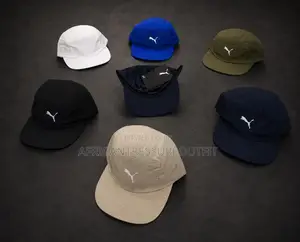 Nike 5 Panel Caps Collection Features White Embroidered Pony Logo