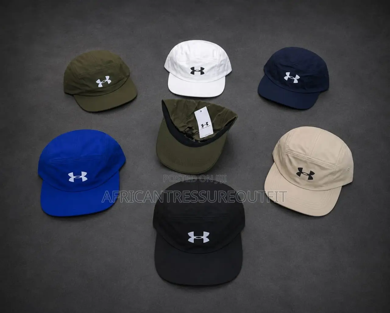 Nike 5 Panel Caps Collection Features White Embroidered Pony Logo