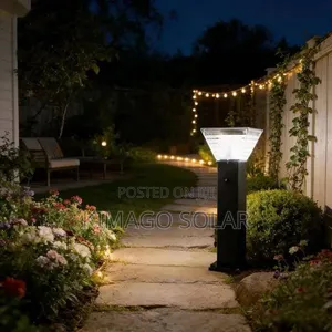 Exclusive Solar Garden Light Aluminum Body