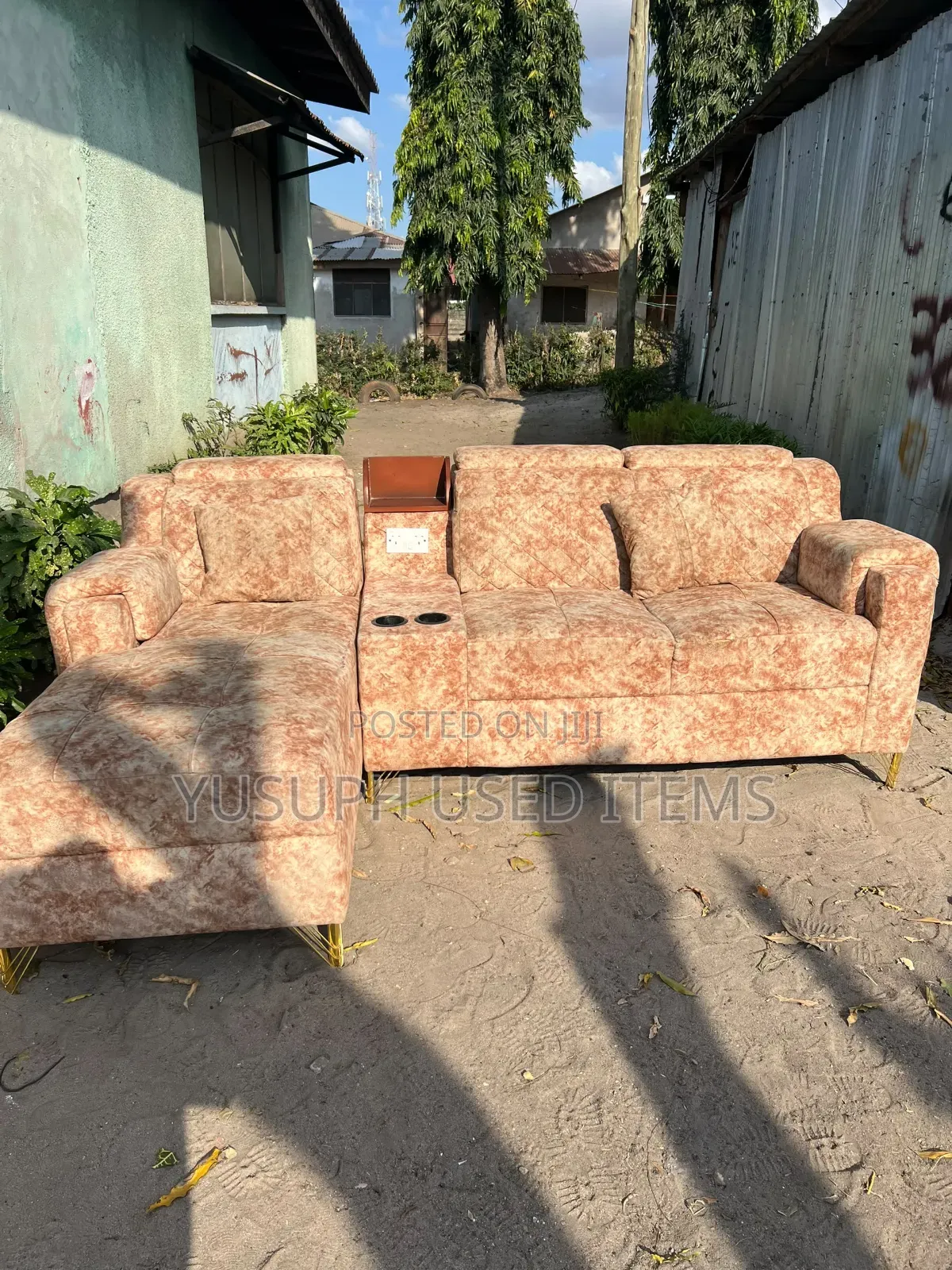 Two PCS of L Shape Sofa