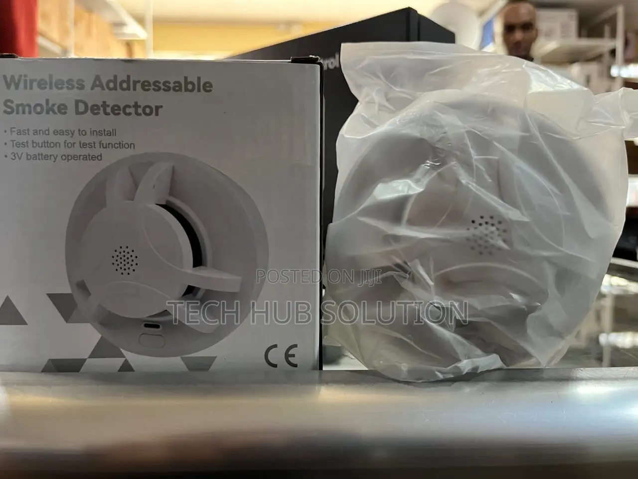 Wireless Addressable Smoke Detector
