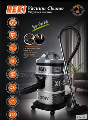 Reki Dry and Wet Vaccum Cleaner 25liter 3200watts
