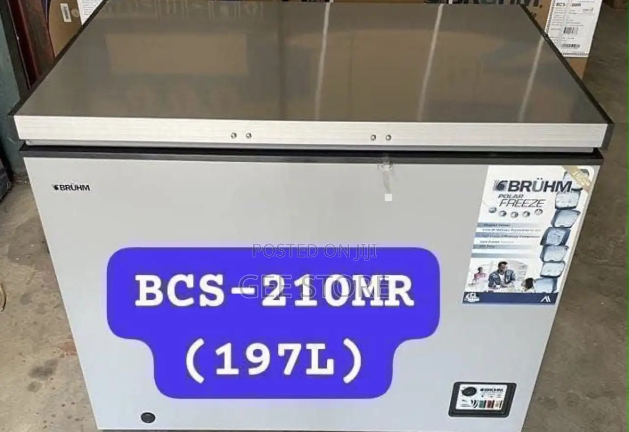 Brühm Single Door Chest Freezer 197l (Bcs-210mr)