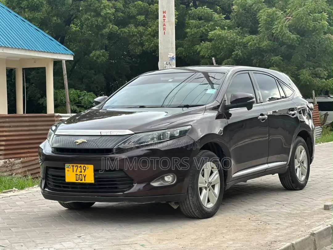 Toyota Harrier 2015 Burgundy