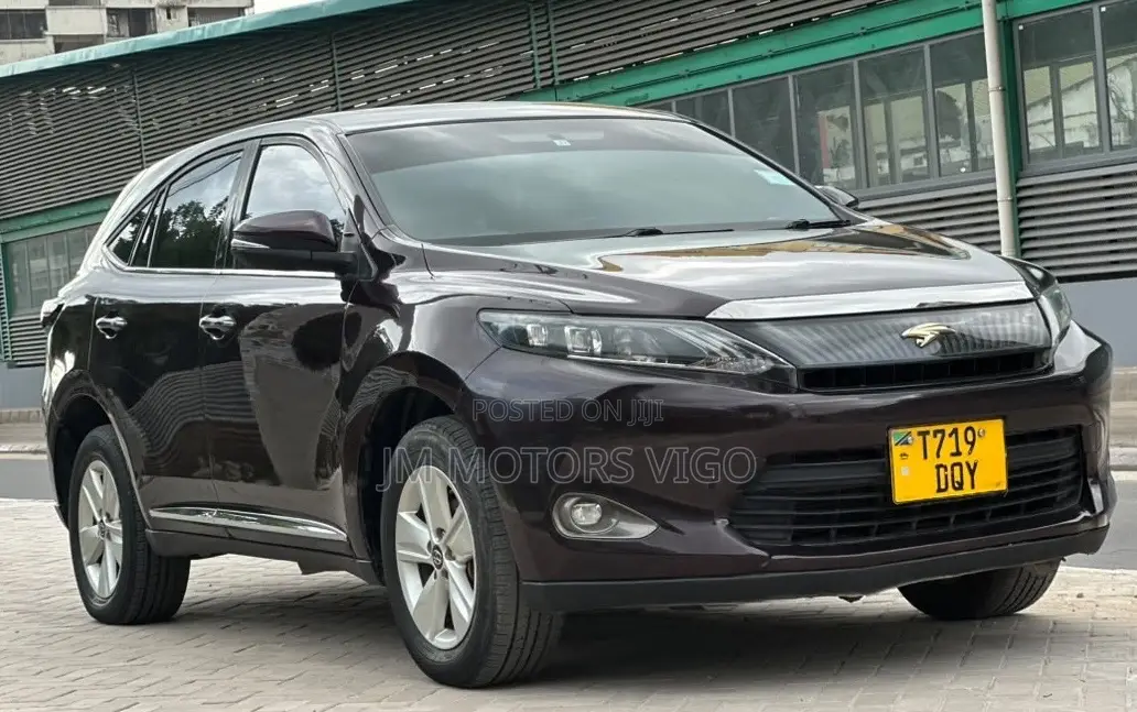 Toyota Harrier 2015 Burgundy