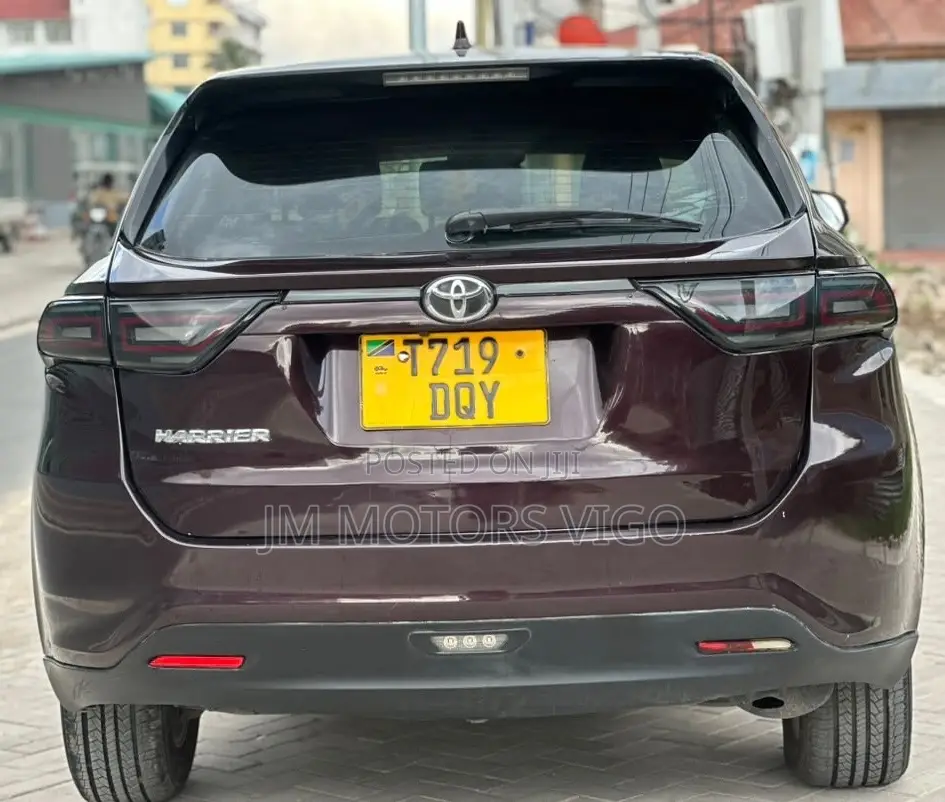 Toyota Harrier 2015 Burgundy
